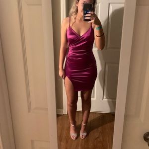 Fuschia cocktail dress - boutique